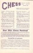 CHESS (GB) / 1964/65vol 30, no 487/488