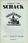 TIDSKRIFT FR SCHACK / 1937 vol 43, no 8/9  Olympiad Stockholm