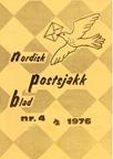 NORDISK POSTSJAKK BLAD / 1976 vol 5, compl., (1-6)