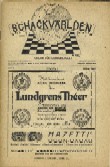 SCHACKVÄRLDEN / 1923/24 vol 1, no 5