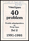 INGRE / YTTERLIGARE 40 PROBLEMDel 2 - 1991-1993