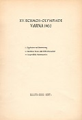 1962 - DDR-BULLETIN / VARNA                           XV. SCHACH-OLYMPIADE