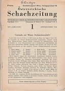 ÖSTERREICHISCHE SCHACHZEITUNG / 1965 vol 14, compl.,
