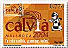 Spain / Calvi (Mallorca) 2004-03-18stamp+special card+cancellation