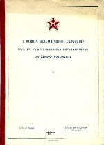 1955 - BULLETIN / BUDAPEST  1. Tapaszto