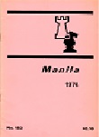 1974 - CHESS PLAYER / MANILA1. Vasjukov     CP no 183