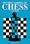 SZABO / MY BEST GAMES OFCHESS, hardcover, 124 games