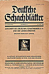 DEUTSCHE SCHACHBLÄTTER / 1932 vol 21, no 13                   L/N 6066