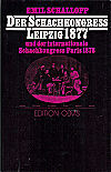 1877 - SCHALLOPP / LEIPZIG/1878 PARIS, Olms reprint