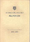 BERGGREN / SCHACKSLLSKAPET MANHEM 1906-1956, paper