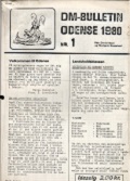1980 - ERIKSEN M FL / ODENSE DM    
1. OLE JAKOBSEN