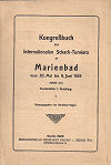 1925 - KAGAN / MARIENBAD          L/N 5383, 1-2. Rubinstein u Nimzowitsch