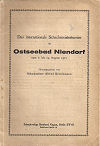 1927 - BRINCKMANN / NIENDORF       1-2. Nimzowitsch/Tartakower, L/N 5416
