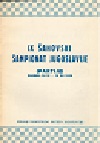 1953 - JUG.BOOK / ZAGREB  IX.CHAMPIONSHIP FNRJ, paper
