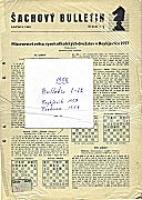 1958 - CZECH BULLETIN / PORTOROZ  a.o. Tournaments