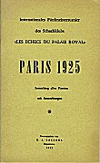 1925 - LACHAGA / PARIS  1. ALJECHIN