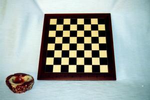 Board / Palisander/Maple, inlaid, square 55