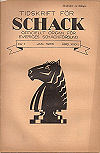 TIDSKRIFT FR SCHACK / 1936 
vol 42, compl., bound