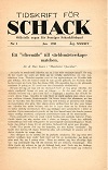 TIDSKRIFT FR SCHACK / 1938 
vol 44, compl., bound