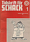 TIDSKRIFT FR SCHACK / 1987 
vol 93, compl.,