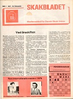 SKAKBLADET / 1977 vol 73, compl.,(A4)