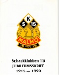 1990 - RLEGRD / MALM  SK 15 - Jubileumsskrift