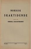 NORDISK SKAKTIDENDE / 1930 vol 2, no 11L/N 6349
