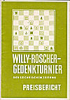 SCHULZ / PREISBERICHT- WILLY -ROSCHER - TURNIER, paper