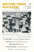 BRITISH CHESS MAGAZINE / 1984 vol 104, compl.,